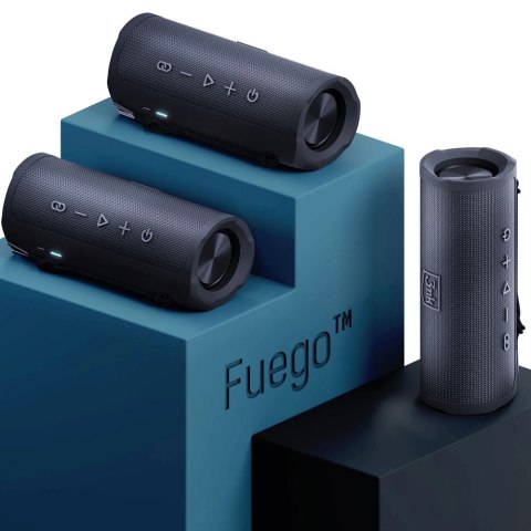 Głośnik 3mk Fuego bezprzewodowy Bluetooth - czarny Głośnik 3mk Fuego bezprzewodowy Bluetooth - czarny