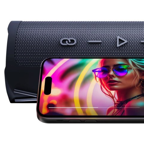 Głośnik 3mk Fuego bezprzewodowy Bluetooth - czarny Głośnik 3mk Fuego bezprzewodowy Bluetooth - czarny
