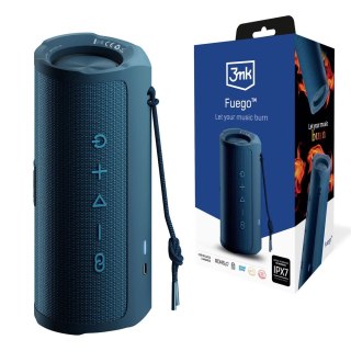 Głośnik 3mk Fuego bezprzewodowy Bluetooth - niebieski