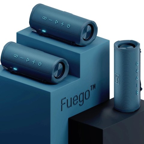 Głośnik 3mk Fuego bezprzewodowy Bluetooth - niebieski