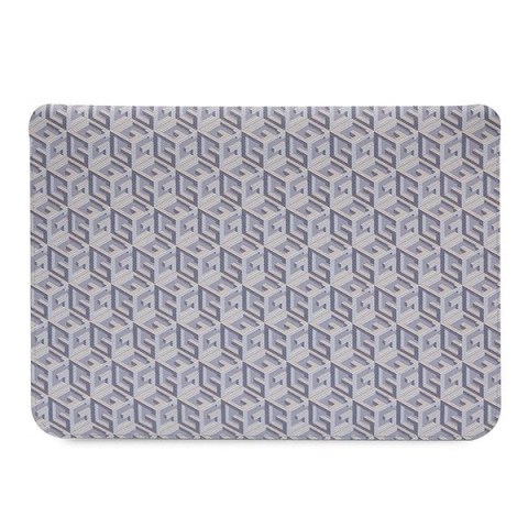 Pokrowiec Guess GCube Stripes na laptopa 16'' - niebieski