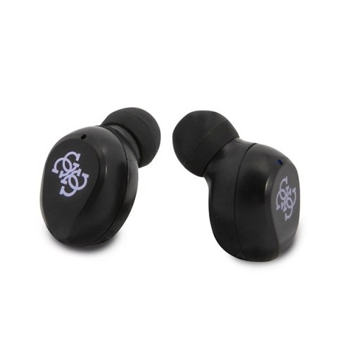 Słuchawki Bluetooth Guess TWS + stacja dokująca - fioletowe Słuchawki Bluetooth Guess TWS + stacja dokująca - fioletowe
