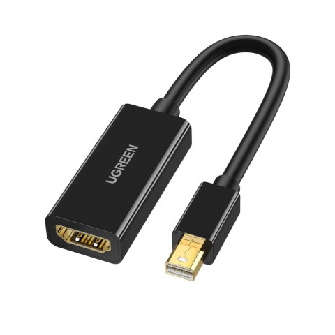 Adapter Ugreen MD112 40360 mini DisplayPort (męski) / HDMI (żeński) 4K 2K 30Hz - czarny Adapter Ugreen MD112 40360 mini DisplayPort (męski) / HDMI (żeński) 4K 2K 30Hz - czarny