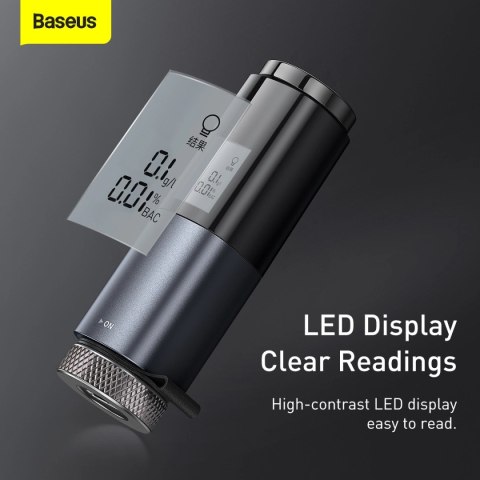Alkomat Baseus (CRCX-01) - czarny Alkomat Baseus (CRCX-01) - czarny
