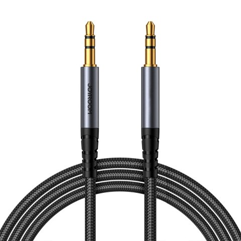 Joyroom kabel audio stereo AUX 3.5 mm mini jack 1.2m czarny (SY-A08) Joyroom kabel audio stereo AUX 3.5 mm mini jack 1.2m czarny (SY-A08)