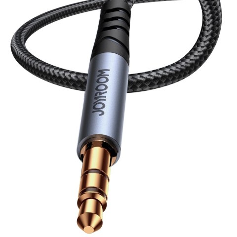 Joyroom kabel audio stereo AUX 3.5 mm mini jack 1.2m czarny (SY-A08) Joyroom kabel audio stereo AUX 3.5 mm mini jack 1.2m czarny (SY-A08)