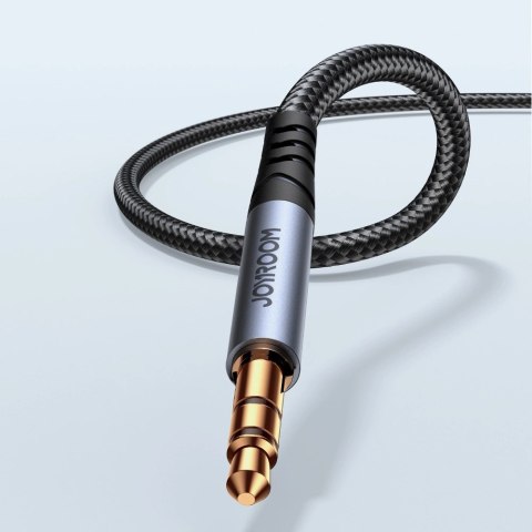 Joyroom kabel audio stereo AUX 3.5 mm mini jack 1.2m czarny (SY-A08) Joyroom kabel audio stereo AUX 3.5 mm mini jack 1.2m czarny (SY-A08)