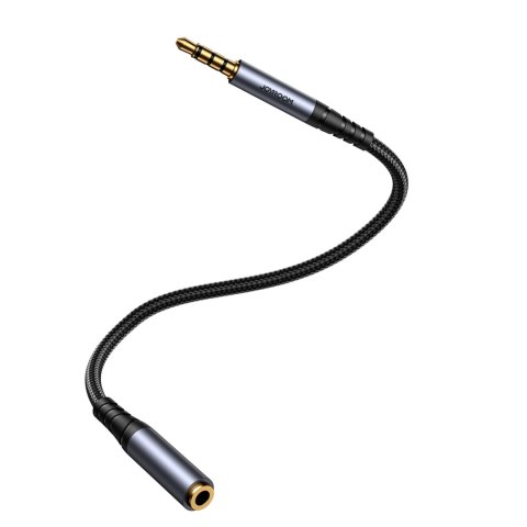 Joyroom kabel audio stereo AUX 3,5 mm mini jack(męski) - mini jack(żeński) 1.2 m czarny (SY-A09) Joyroom kabel audio stereo AUX 3,5 mm mini jack(męski) - mini jack(żeński) 1.2 m czarny (SY-A09)