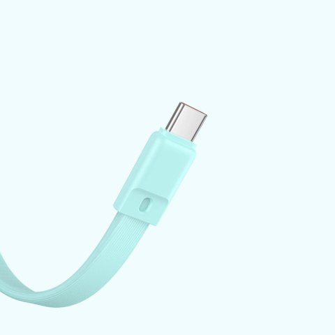 Powerbank Baseus Magnetic Mini MagSafe 10000mAh 30W z wbudowanym kablem USB-C - niebieski + kabel Baseus Simple Series USB-C - U Powerbank Baseus Magnetic Mini MagSafe 10000mAh 30W z wbudowanym kablem USB-C - niebieski + kabel Baseus Simple Series USB-C - U