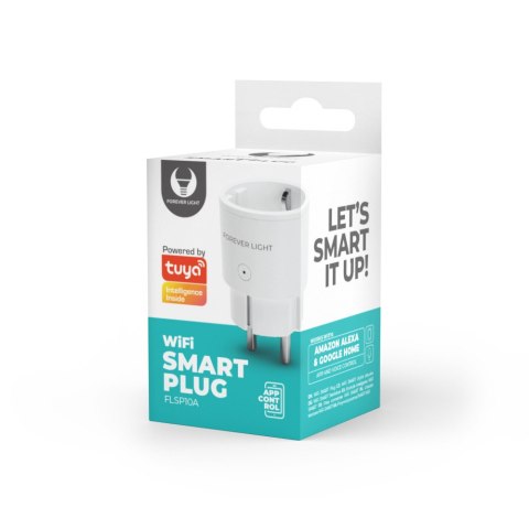 Forever Light Gniazdo Sieciowe WiFi Smart 240V 10 A - FLSP10A Forever Light Gniazdo Sieciowe WiFi Smart 240V 10 A - FLSP10A