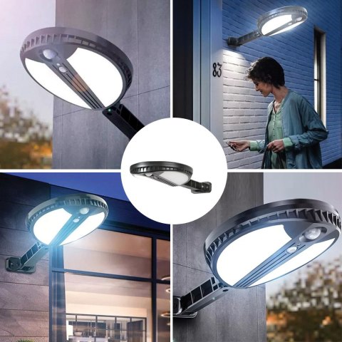Forever Light Lampa solarna LED SUNARI FLS-12 70*SMD PIR 6W 500lm 4500K 2400mAh Li-ion Forever Light Lampa solarna LED SUNARI FLS-12 70*SMD PIR 6W 500lm 4500K 2400mAh Li-ion