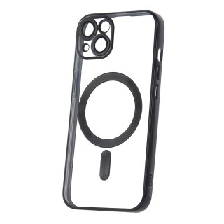 Nakładka Color Chrome Mag do iPhone 13 6,1" czarna
