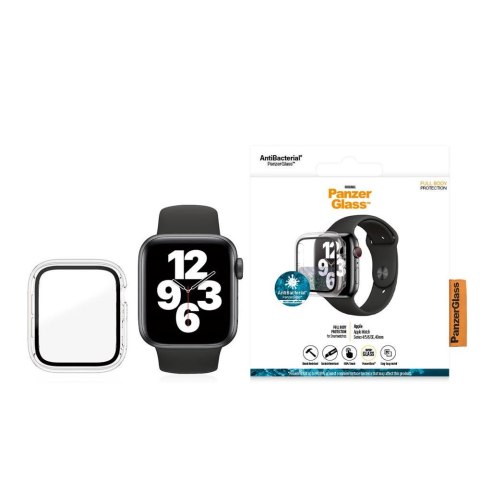PanzerGlass Full Body szkło hartowane + etui do Apple Watch 4 / 5 / 6 / SE (40mm) clear TTT PanzerGlass Full Body szkło hartowane + etui do Apple Watch 4 / 5 / 6 / SE (40mm) clear TTT