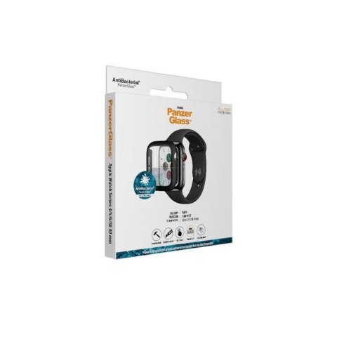 PanzerGlass Full Body szkło hartowane + etui do Apple Watch 4 / 5 / 6 / SE (40mm) czarna ramka TTT PanzerGlass Full Body szkło hartowane + etui do Apple Watch 4 / 5 / 6 / SE (40mm) czarna ramka TTT