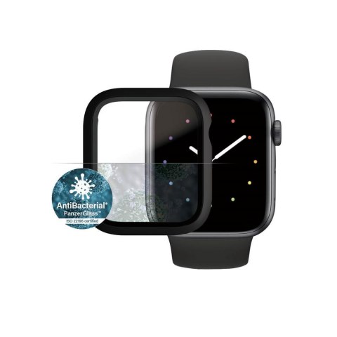 PanzerGlass Full Body szkło hartowane + etui do Apple Watch 4 / 5 / 6 / SE (44mm) czarna ramka TTT PanzerGlass Full Body szkło hartowane + etui do Apple Watch 4 / 5 / 6 / SE (44mm) czarna ramka TTT