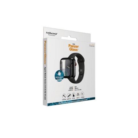 PanzerGlass Full Body szkło hartowane + etui do Apple Watch 4 / 5 / 6 / SE (44mm) czarna ramka TTT PanzerGlass Full Body szkło hartowane + etui do Apple Watch 4 / 5 / 6 / SE (44mm) czarna ramka TTT