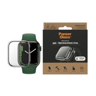 PanzerGlass Full Body szkło hartowane + etui do Apple Watch 7 / 8 (41mm) clear TTT