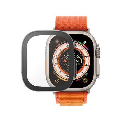 PanzerGlass Full Body szkło hartowane + etui do Apple Watch Ultra (49mm) czarna ramka TTT PanzerGlass Full Body szkło hartowane + etui do Apple Watch Ultra (49mm) czarna ramka TTT