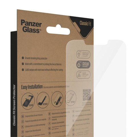 PanzerGlass szkło antybakteryjne Classic Fit do iPhone 13 / 13 Pro / 14 6,1" TTT PanzerGlass szkło antybakteryjne Classic Fit do iPhone 13 / 13 Pro / 14 6,1" TTT