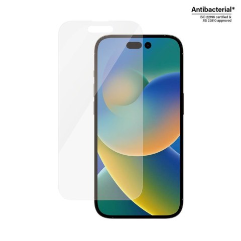 PanzerGlass szkło antybakteryjne Classic Fit do iPhone 14 Pro 6,1" TTT PanzerGlass szkło antybakteryjne Classic Fit do iPhone 14 Pro 6,1" TTT