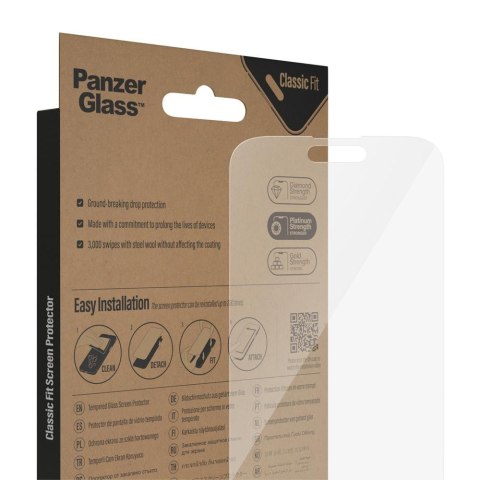 PanzerGlass szkło antybakteryjne Classic Fit do iPhone 14 Pro Max 6,7" TTT PanzerGlass szkło antybakteryjne Classic Fit do iPhone 14 Pro Max 6,7" TTT