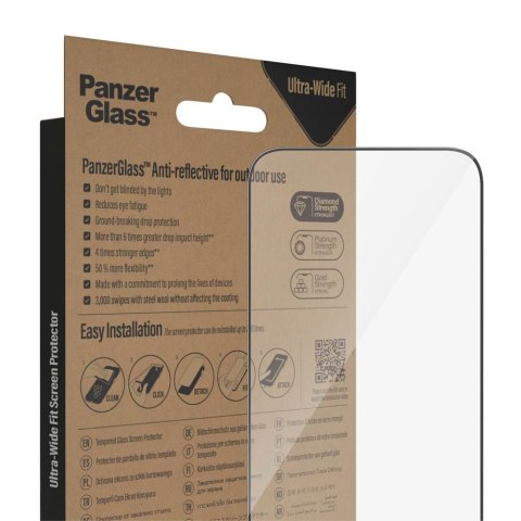 PanzerGlass szkło hartowane Ultra-Wide Fit Anti-Reflective z aplikatorem do iPhone 14 Pro Max 6,7" TTT PanzerGlass szkło hartowane Ultra-Wide Fit Anti-Reflective z aplikatorem do iPhone 14 Pro Max 6,7" TTT