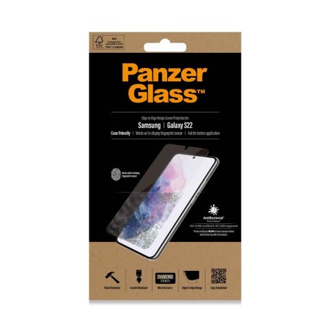 PanzerGlass szkło hartowane Ultra-Wide Fit Fingerprint do Samsung Galaxy S22 5G TTT PanzerGlass szkło hartowane Ultra-Wide Fit Fingerprint do Samsung Galaxy S22 5G TTT