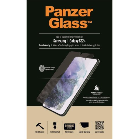 PanzerGlass szkło hartowane Ultra-Wide Fit Fingerprint do Samsung Galaxy S22+ 5G TTT PanzerGlass szkło hartowane Ultra-Wide Fit Fingerprint do Samsung Galaxy S22+ 5G TTT