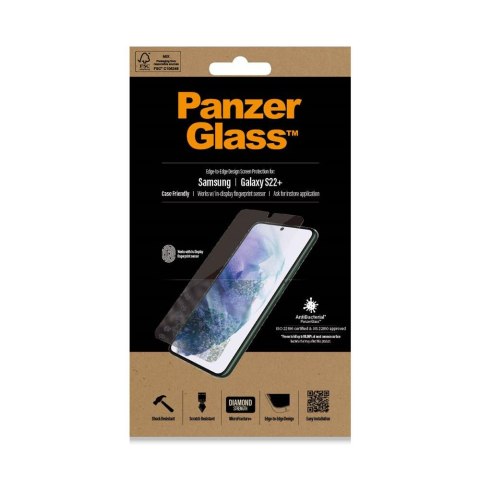 PanzerGlass szkło hartowane Ultra-Wide Fit Fingerprint do Samsung Galaxy S22+ 5G TTT PanzerGlass szkło hartowane Ultra-Wide Fit Fingerprint do Samsung Galaxy S22+ 5G TTT