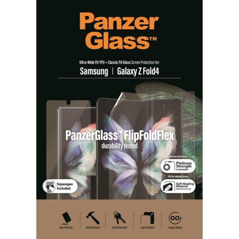 PanzerGlass szkło hartowane Ultra-Wide Fit Zestaw do Samsung Galaxy Z Fold 4 TTT PanzerGlass szkło hartowane Ultra-Wide Fit Zestaw do Samsung Galaxy Z Fold 4 TTT