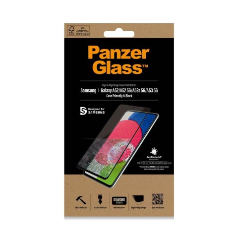 PanzerGlass szkło hartowane Ultra-Wide Fit do Samsung Galaxy A52 / A52 5G / A52s / A53 5G TTT PanzerGlass szkło hartowane Ultra-Wide Fit do Samsung Galaxy A52 / A52 5G / A52s / A53 5G TTT