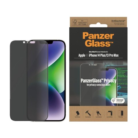 PanzerGlass szkło hartowane Ultra-Wide Fit do iPhone 13 Pro Max / 14 Plus 6,7" TTT PanzerGlass szkło hartowane Ultra-Wide Fit do iPhone 13 Pro Max / 14 Plus 6,7" TTT