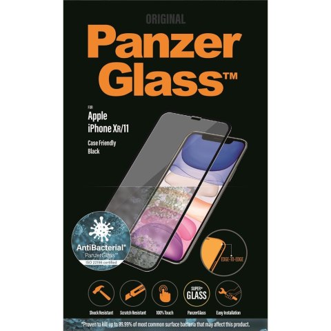 PanzerGlass szkło hartowane Ultra-Wide Fit do iPhone XR / 11 TTT PanzerGlass szkło hartowane Ultra-Wide Fit do iPhone XR / 11 TTT