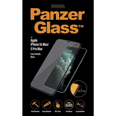 PanzerGlass szkło hartowane Ultra-Wide Fit do iPhone XS Max / 11 Pro Max TTT PanzerGlass szkło hartowane Ultra-Wide Fit do iPhone XS Max / 11 Pro Max TTT