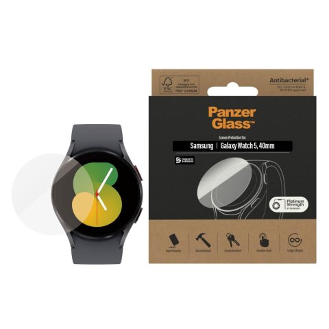 PanzerGlass szkło hartowane do Samsung Galaxy Watch 5 (40mm) TTT PanzerGlass szkło hartowane do Samsung Galaxy Watch 5 (40mm) TTT