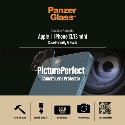 PanzerGlass szkło na aparat PicturePerfect do iPhone 13 / 13 Mini TTT PanzerGlass szkło na aparat PicturePerfect do iPhone 13 / 13 Mini TTT