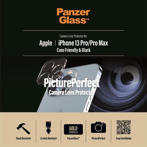 PanzerGlass szkło na aparat PicturePerfect do iPhone 13 Pro / 13 Pro Max TTT PanzerGlass szkło na aparat PicturePerfect do iPhone 13 Pro / 13 Pro Max TTT