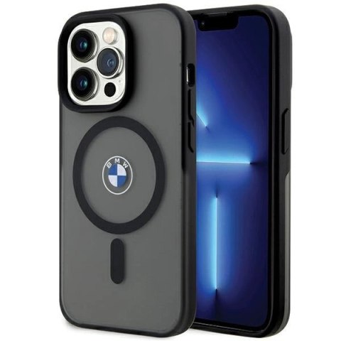 Etui BMW IML Signature MagSafe do iPhone 15 Pro - czarne Etui BMW IML Signature MagSafe do iPhone 15 Pro - czarne