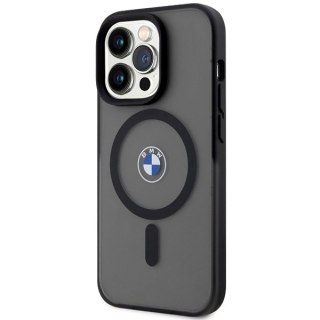 Etui BMW IML Signature MagSafe do iPhone 15 Pro - czarne