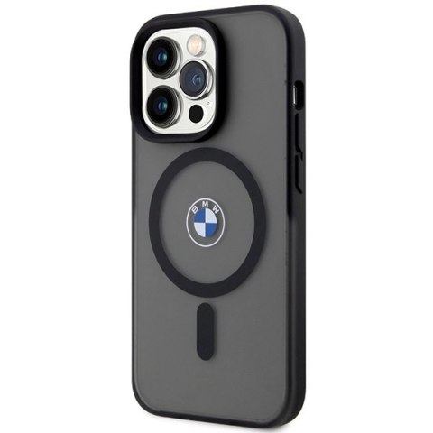 Etui BMW IML Signature MagSafe do iPhone 15 Pro - czarne Etui BMW IML Signature MagSafe do iPhone 15 Pro - czarne