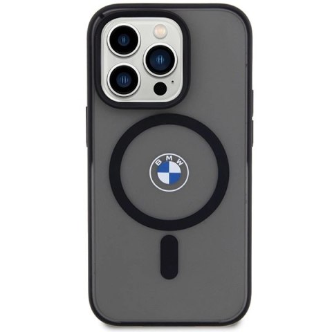 Etui BMW IML Signature MagSafe do iPhone 15 Pro - czarne Etui BMW IML Signature MagSafe do iPhone 15 Pro - czarne