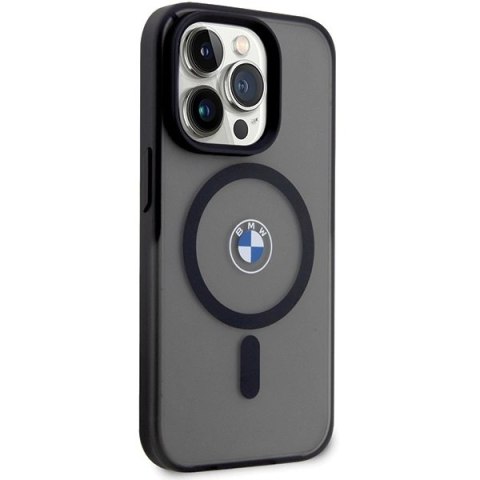 Etui BMW IML Signature MagSafe do iPhone 15 Pro - czarne Etui BMW IML Signature MagSafe do iPhone 15 Pro - czarne