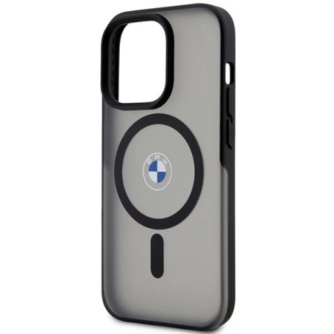 Etui BMW IML Signature MagSafe do iPhone 15 Pro - czarne Etui BMW IML Signature MagSafe do iPhone 15 Pro - czarne