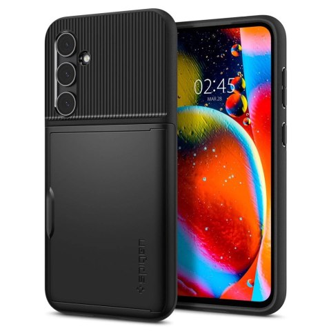 Etui Spigen Slim Armor CS na Samsung Galaxy S23 FE - czarne Etui Spigen Slim Armor CS na Samsung Galaxy S23 FE - czarne
