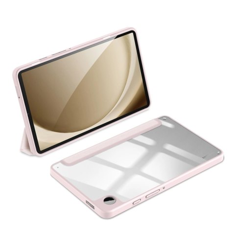 Etui z klapką podstawką Dux Ducis Toby do Samsung Galaxy Tab A9 8.7'' - różowe Etui z klapką podstawką Dux Ducis Toby do Samsung Galaxy Tab A9 8.7'' - różowe