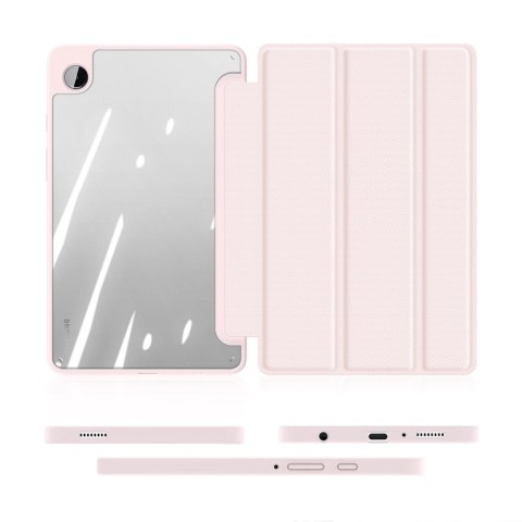 Etui z klapką podstawką Dux Ducis Toby do Samsung Galaxy Tab A9 8.7'' - różowe Etui z klapką podstawką Dux Ducis Toby do Samsung Galaxy Tab A9 8.7'' - różowe