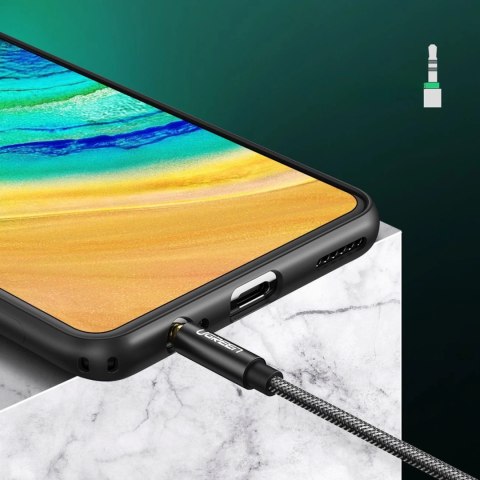 Kabel słuchawkowy Ugreen AV123 minijack 3.5 mm (męski) - 2x minijack 3.5mm (żeński) - czarny Kabel słuchawkowy Ugreen AV123 minijack 3.5 mm (męski) - 2x minijack 3.5mm (żeński) - czarny