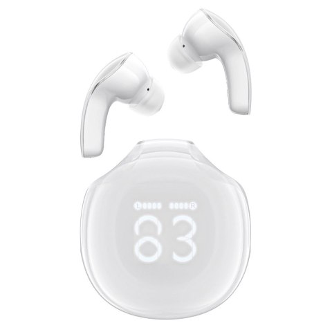 Słuchawki bezprzewodowe Acefast T9 Bluetooth 5.3 douszne - białe Słuchawki bezprzewodowe Acefast T9 Bluetooth 5.3 douszne - białe