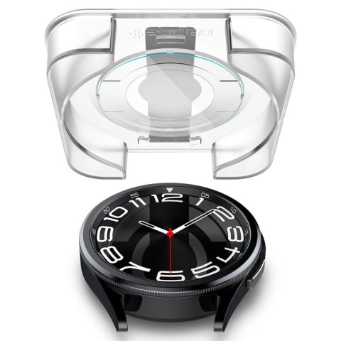 Szkło hartowane Spigen Glas.tR EZ Fit na Samsung Galaxy Watch 6 Classic (43 mm) - 2 szt. Szkło hartowane Spigen Glas.tR EZ Fit na Samsung Galaxy Watch 6 Classic (43 mm) - 2 szt.