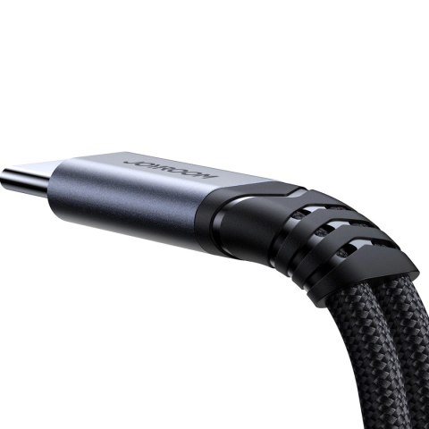 Adapter DAC 2w1 Joyroom SY-C03 USB-C do 2x USB-C - czarny Adapter DAC 2w1 Joyroom SY-C03 USB-C do 2x USB-C - czarny